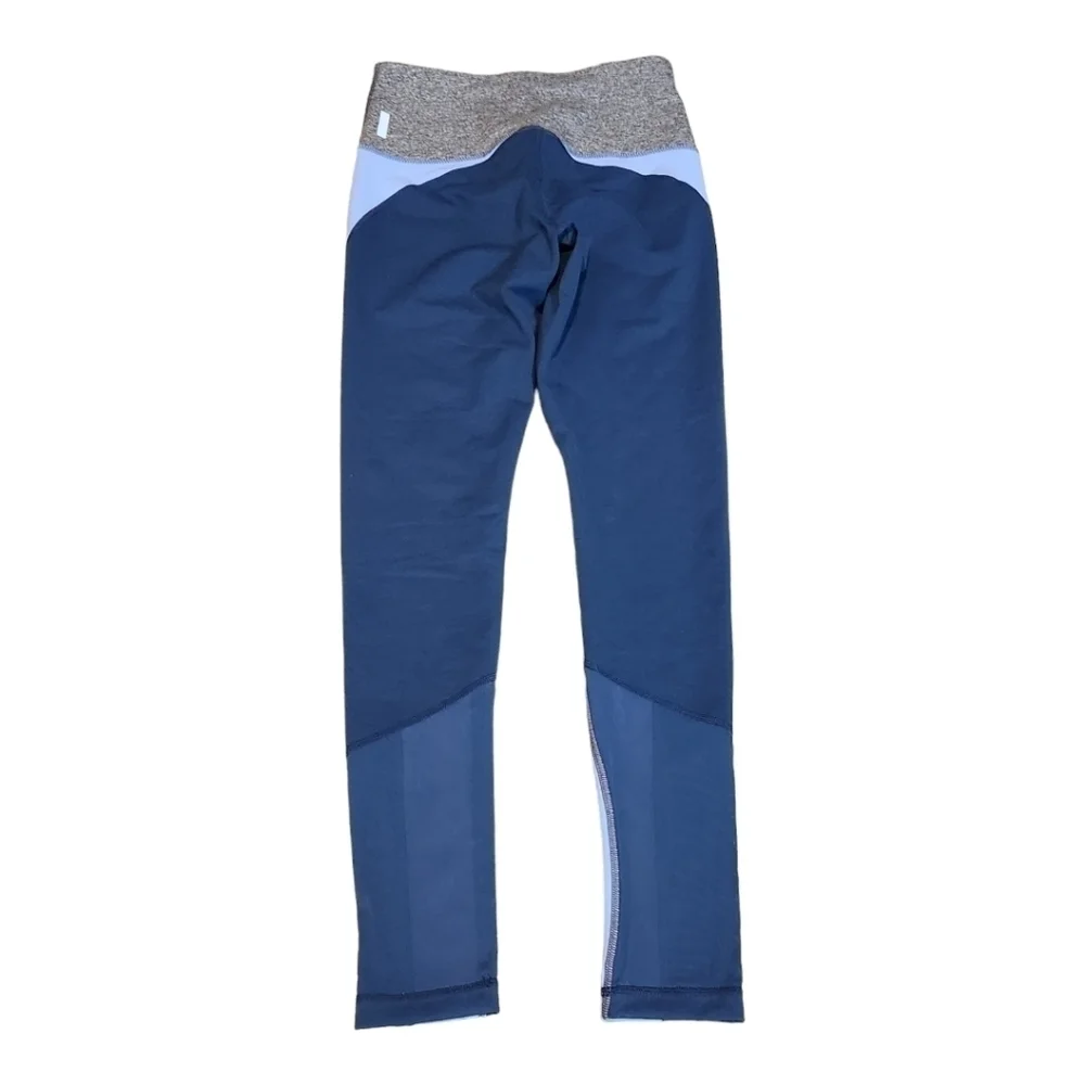 Zella NWOT Women's Colorblock Gray and Blue Workout Yoga Leggings, Small - Picture 7 of 12